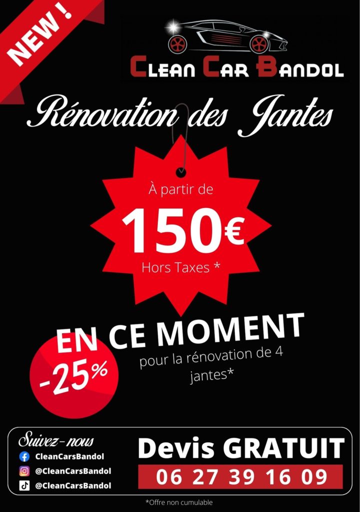 Rénovation jantes